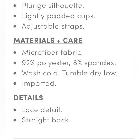 Torrid Lightly Lined Microfiber Plunge Bralette - Picture 4 of 9